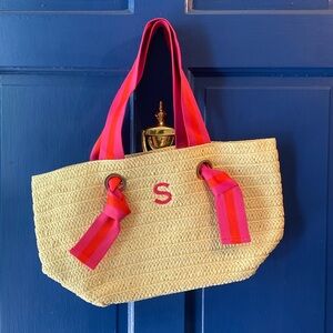 Mark & Graham straw tote